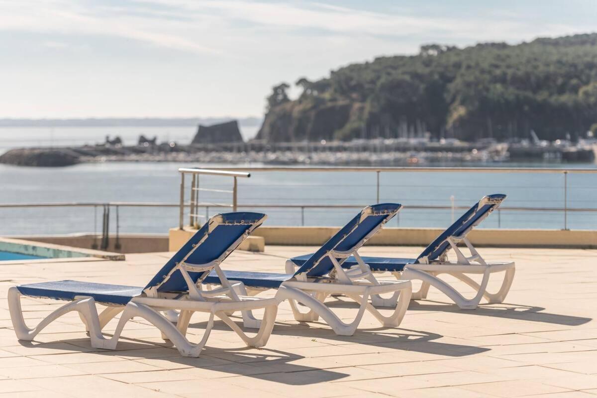 Appartement Cosy Les Pieds Dans L'Eau, Vue Mer Exceptionnelle 크로종 외부 사진